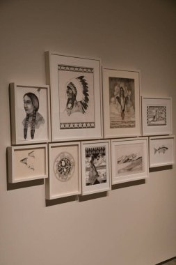 RENO, NEVADA - 16 AUG Nevada Sanat Müzesi Reno, Nevada, 16 Ağustos 2023.