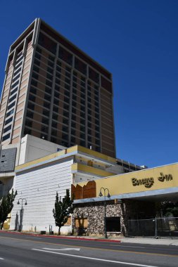 RENO NV - 16 AUG: Nevada 'da Reno şehri, 16 Ağustos 2023' te görüldüğü gibi.