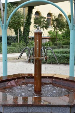 SOPOT, POLAND - 18 AUG: Pomorskie Centrum Reumatologiczne (Pomeranya Romatoloji Merkezi), 18 Ağustos 2018 tarihinde Polonya 'nın Sopot kentinde görüldü..