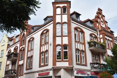 SOPOT, POLAND - 18 Ağustos 2019 'da Polonya' nın Sopot kasabasında görüldüğü gibi.