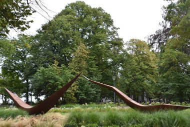 SOPOT, POLAND - 18 Ağustos 2019 'da Polonya' nın Sopot kasabasında görüldüğü gibi.