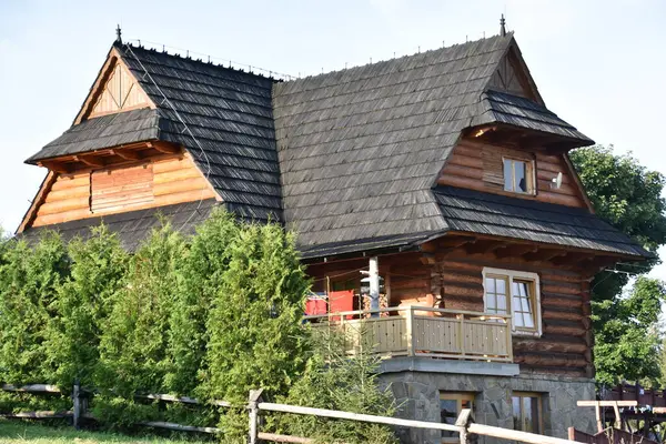 ZAKOPANE, POLAND - 14 Ağustos 2019 'da Polonya' nın Zakopane kasabasında görüldüğü gibi,.