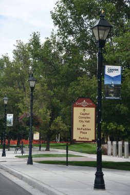 CARSON CITY, NV - 14 AUG Nevada Carson City civarında, 14 Ağustos 2023.