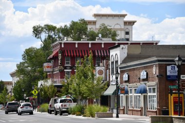 CARSON CITY, NV - AUG 14: Around Carson City in Nevada, as seen on Aug 14, 2023. clipart