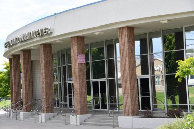 CARSON CITY, NV - 14 AUG: Carson City Community Center, Carson City, Nevada, 14 Ağustos 2023.