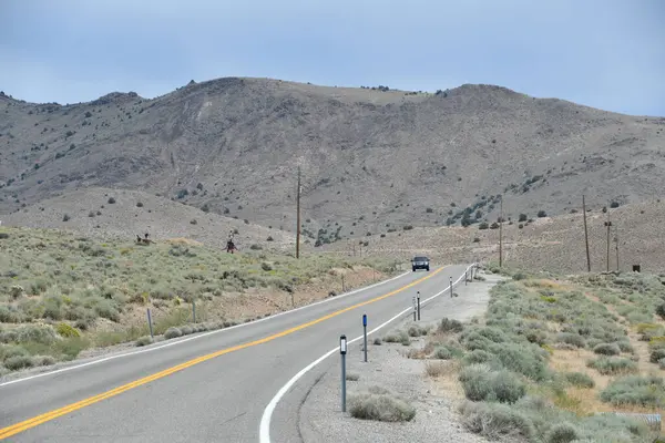 Driving to Virginia City from Carson City, Nevada