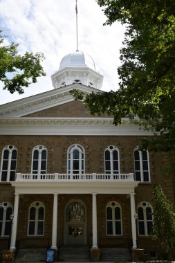 CARSON CITY, NEVADA - 14 AUG: Nevada Eyalet Başkent Binası, Carson City, Nevada, 14 Ağustos 2023.