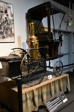 RENO, NV - 14 AUG: Reno, Nevada 'daki Ulusal Otomobil Müzesi, 14 Ağustos 2023.