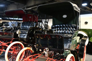 RENO, NV - 14 AUG: Reno, Nevada 'daki Ulusal Otomobil Müzesi, 14 Ağustos 2023.