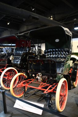 RENO, NV - 14 AUG: Reno, Nevada 'daki Ulusal Otomobil Müzesi, 14 Ağustos 2023.