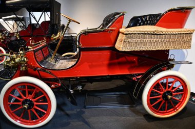 RENO, NV - 14 AUG: Reno, Nevada 'daki Ulusal Otomobil Müzesi, 14 Ağustos 2023.