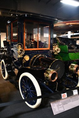 RENO, NV - 14 AUG: Reno, Nevada 'daki Ulusal Otomobil Müzesi, 14 Ağustos 2023.