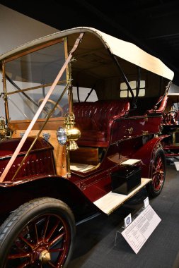 RENO, NV - 14 AUG: Reno, Nevada 'daki Ulusal Otomobil Müzesi, 14 Ağustos 2023.