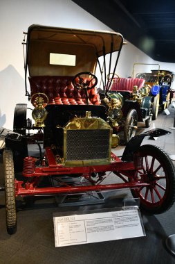 RENO, NV - 14 AUG: Reno, Nevada 'daki Ulusal Otomobil Müzesi, 14 Ağustos 2023.