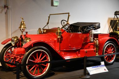 RENO, NV - 14 AUG: Reno, Nevada 'daki Ulusal Otomobil Müzesi, 14 Ağustos 2023.