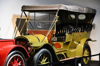 RENO, NV - 14 AUG: Reno, Nevada 'daki Ulusal Otomobil Müzesi, 14 Ağustos 2023.