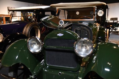 RENO, NV - 14 AUG: Reno, Nevada 'daki Ulusal Otomobil Müzesi, 14 Ağustos 2023.