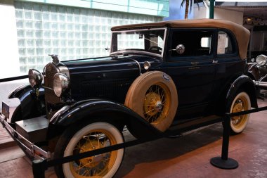 RENO, NV - 14 AUG: Reno, Nevada 'daki Ulusal Otomobil Müzesi, 14 Ağustos 2023.