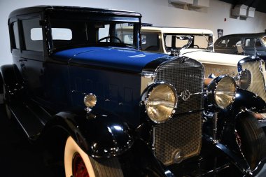 RENO, NV - 14 AUG: Reno, Nevada 'daki Ulusal Otomobil Müzesi, 14 Ağustos 2023.