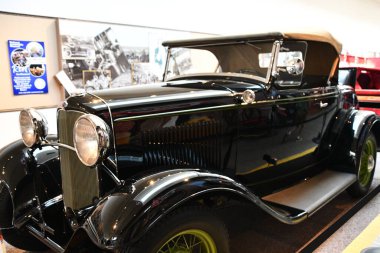 RENO, NV - 14 AUG: Reno, Nevada 'daki Ulusal Otomobil Müzesi, 14 Ağustos 2023.