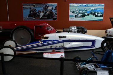 RENO, NV - 14 AUG: Reno, Nevada 'daki Ulusal Otomobil Müzesi, 14 Ağustos 2023.