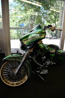 RENO, NV - 14 AUG: Reno, Nevada 'daki Ulusal Otomobil Müzesi, 14 Ağustos 2023.