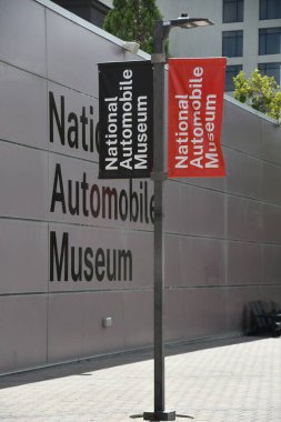 RENO, NV - 14 AUG: Reno, Nevada 'daki Ulusal Otomobil Müzesi, 14 Ağustos 2023.