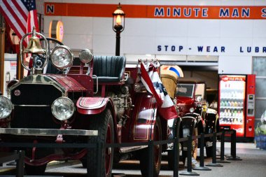 RENO, NV - 14 AUG: Reno, Nevada 'daki Ulusal Otomobil Müzesi, 14 Ağustos 2023.