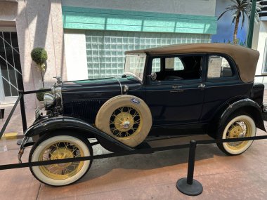 RENO, NV - 14 AUG: Reno, Nevada 'daki Ulusal Otomobil Müzesi, 14 Ağustos 2023.