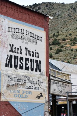VIRGINIA CITY, NEVADA - 14 AUG: Virginia City, Nevada civarında, 14 Ağustos 2023.