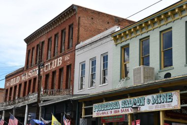 VIRGINIA CITY, NEVADA - 14 AUG: Virginia City, Nevada civarında, 14 Ağustos 2023.