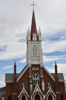 VIRGINIA CITY, NEVADA - 14 AUG: Virginia City, Nevada 'daki Dağlarda Aziz Mary, 14 Ağustos 2023' te görüldüğü gibi.
