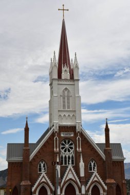 VIRGINIA CITY, NEVADA - 14 AUG: Virginia City, Nevada 'daki Dağlarda Aziz Mary, 14 Ağustos 2023' te görüldüğü gibi.