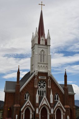 VIRGINIA CITY, NEVADA - 14 AUG: Virginia City, Nevada 'daki Dağlarda Aziz Mary, 14 Ağustos 2023' te görüldüğü gibi.