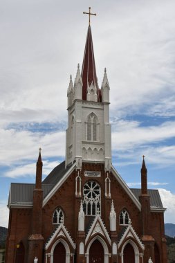VIRGINIA CITY, NEVADA - 14 AUG: Virginia City, Nevada 'daki Dağlarda Aziz Mary, 14 Ağustos 2023' te görüldüğü gibi.