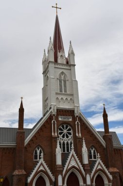 VIRGINIA CITY, NEVADA - 14 AUG: Virginia City, Nevada 'daki Dağlarda Aziz Mary, 14 Ağustos 2023' te görüldüğü gibi.