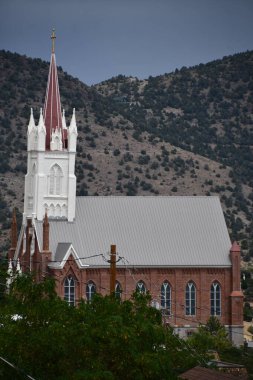 VIRGINIA CITY, NEVADA - 14 AUG: Virginia City, Nevada 'daki Dağlarda Aziz Mary, 14 Ağustos 2023' te görüldüğü gibi.
