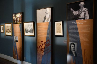 22 Kasım 2023 'te Louisiana Eyalet Müzesi' nin bir parçası olan Cabildo, New Orleans 'ta görüldü..