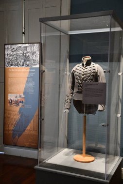 22 Kasım 2023 'te Louisiana Eyalet Müzesi' nin bir parçası olan Cabildo, New Orleans 'ta görüldü..