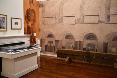 22 Kasım 2023 'te Louisiana Eyalet Müzesi' nin bir parçası olan Cabildo, New Orleans 'ta görüldü..