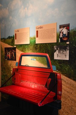 New Orleans 'taki Louisiana Eyalet Müzesi' nin bir parçası olan Presbytere 'deki Mardi Gras Sergisi, 22 Kasım 2023.