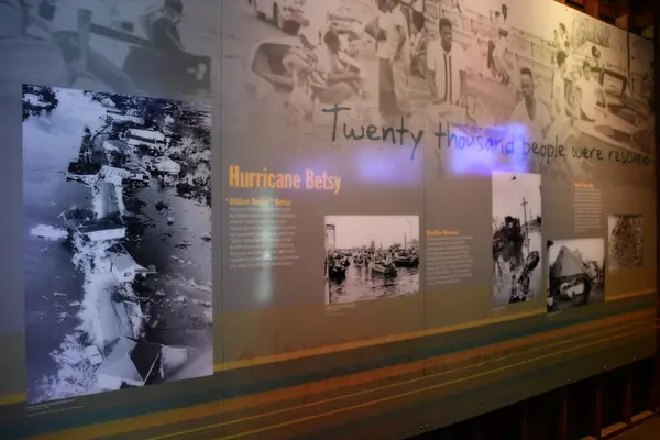 New Orleans Marraskuu Living Hurricanes Katrina Exhibit Presbytere Osa Louisiana — kuvapankkivalokuva