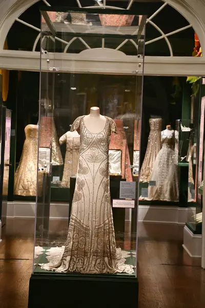 New Orleans 'taki Louisiana Eyalet Müzesi' nin bir parçası olan Presbytere 'deki Mardi Gras Sergisi, 22 Kasım 2023.