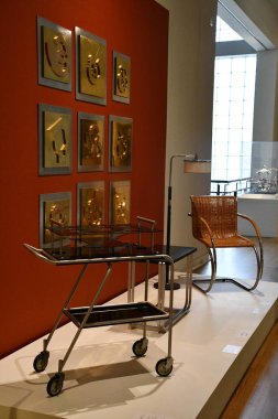 NEW ORLEANS, LA - 22 Kasım 2023 'te Louisiana' daki New Orleans Sanat Müzesi 'nde sergi.