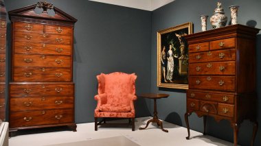 NEW ORLEANS, LA - 22 Kasım 2023 'te Louisiana' daki New Orleans Sanat Müzesi 'nde sergi.