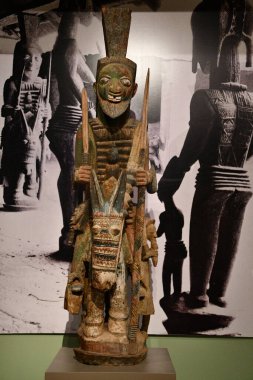 NEW ORLEANS, LA - 22 Kasım 2023 'te Louisiana' daki New Orleans Sanat Müzesi 'nde sergi.