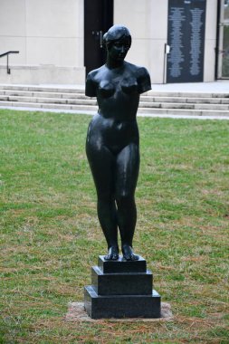 NEW ORLEANS, LA - 22 Kasım 2023 'te New Orleans Sanat Müzesi' nde Sydney & Walda Besthoff Heykel Bahçesi.