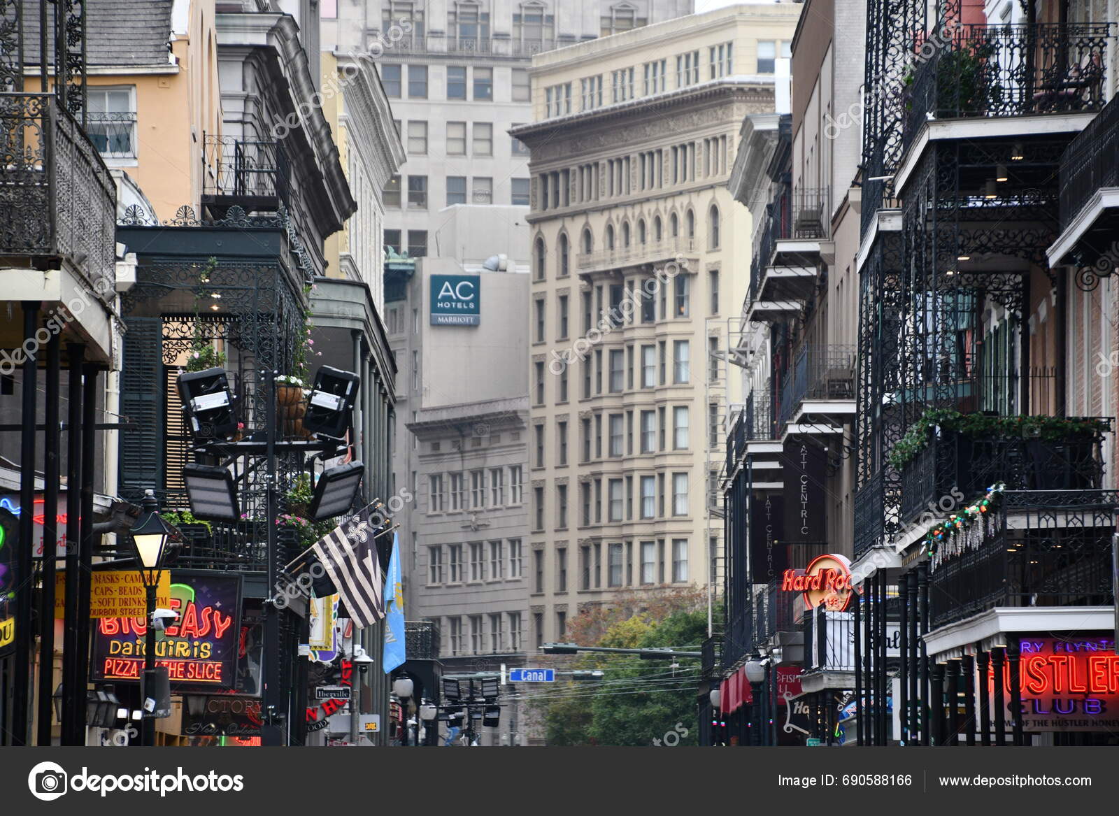 New Orleans Nov City New Orleans Louisiana Seen Nov 2023 Stock