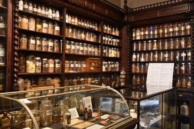 New Orleans, Los Angeles 22 Kasım 2023 'te Louisiana' daki New Orleans Eczane Müzesi 'nde görüldü..