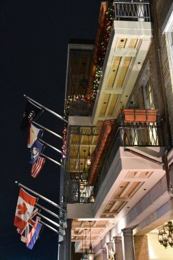 YENİ ORLEANS, LA - 26 Kasım 2023 'te Louisiana' daki Harrahs Oteli ve Kumarhanesi.